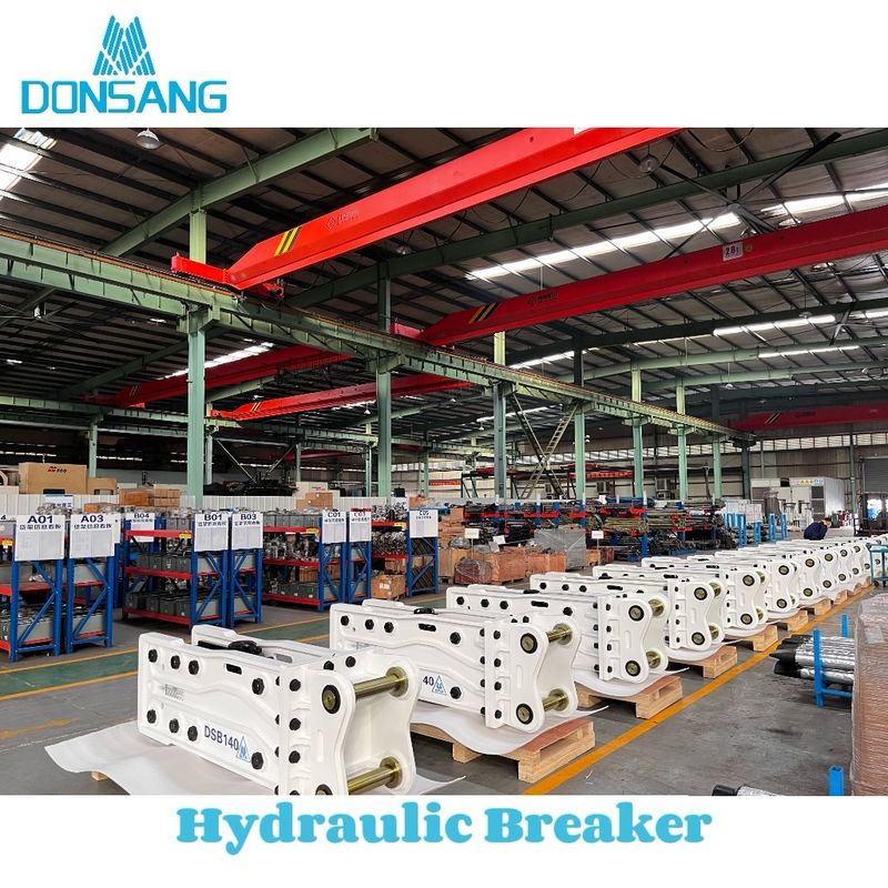 Hydraulic Rock Breaker Built Strong Backed Stronger DONSANG Hydraulic Breakers with 24/7 Expert SupportHydraulic Rock Hammer Attachments Construction Machinery Manufacture